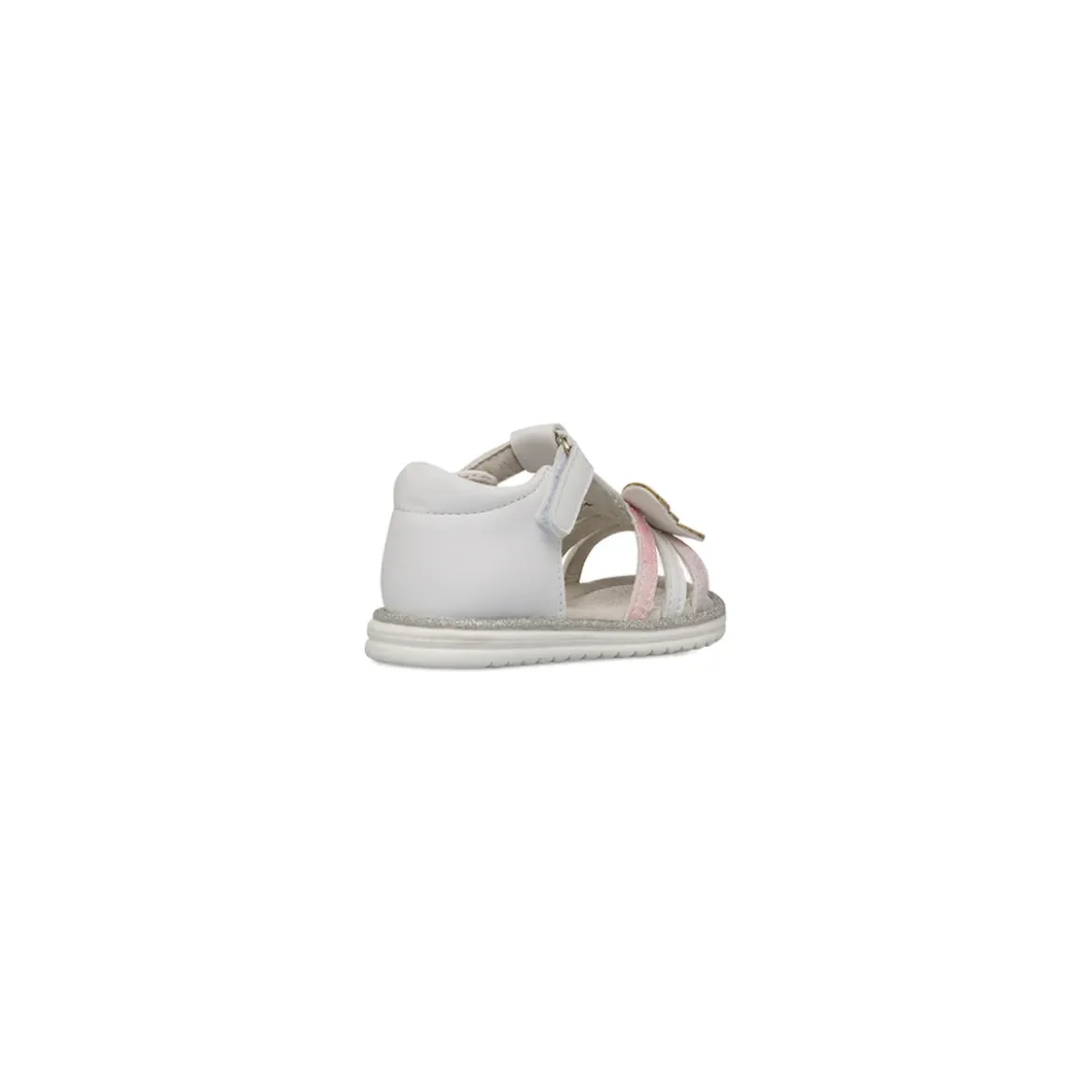 Sandali bianchi da Bambina Primi Passi con farfalla Le scarpe di Alice