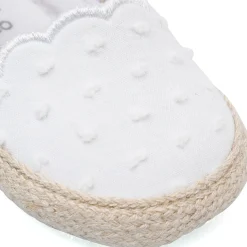 Sandali bianchi Primi Passi Bambina Chicco con dettaglio in corda