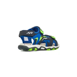 Sandali Blu da Bambino con dettagli fluo Lumberjack
