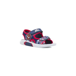 Sandali blu da Bambino con doppi strappi e grafiche Spidey Spiderman