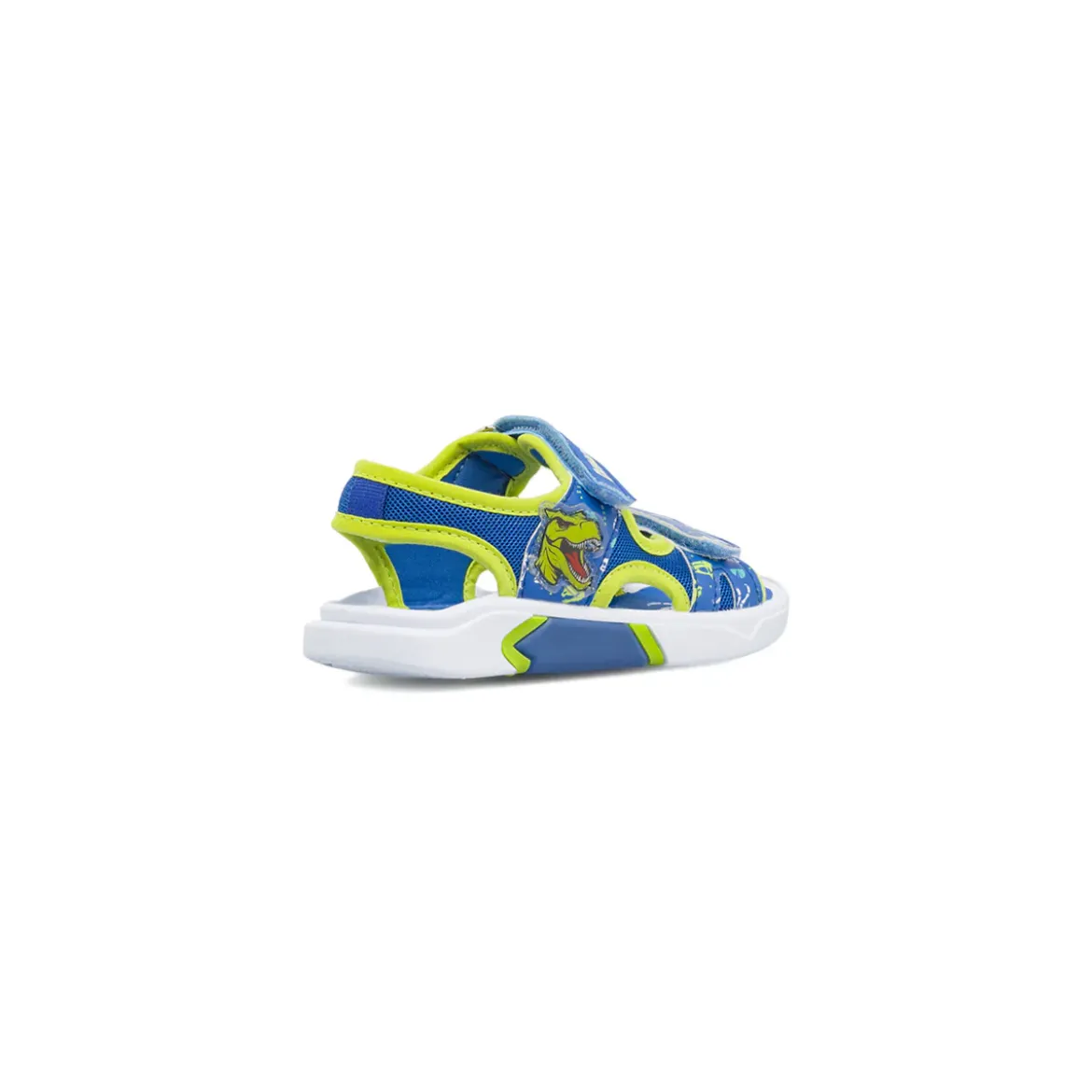 Sandali Blu da Bambino con stampe dinosauri e velcro Dinosauri