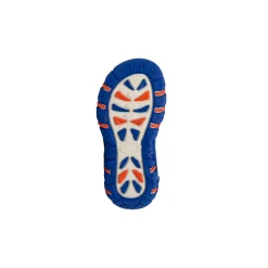 Sandali blu da Bambino con stampe colorate e strappo in velcro Space Boy