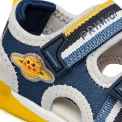Sandali blu da Bambino Primi Passi con chiusura a strappo Primigi