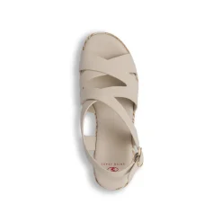 Sandali con zeppa beige da Donna con tacco 9 cm Swish Jeans