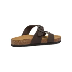 Sandali infradito da uomo marroni con dettaglio intrecciato Riflessi Urbani