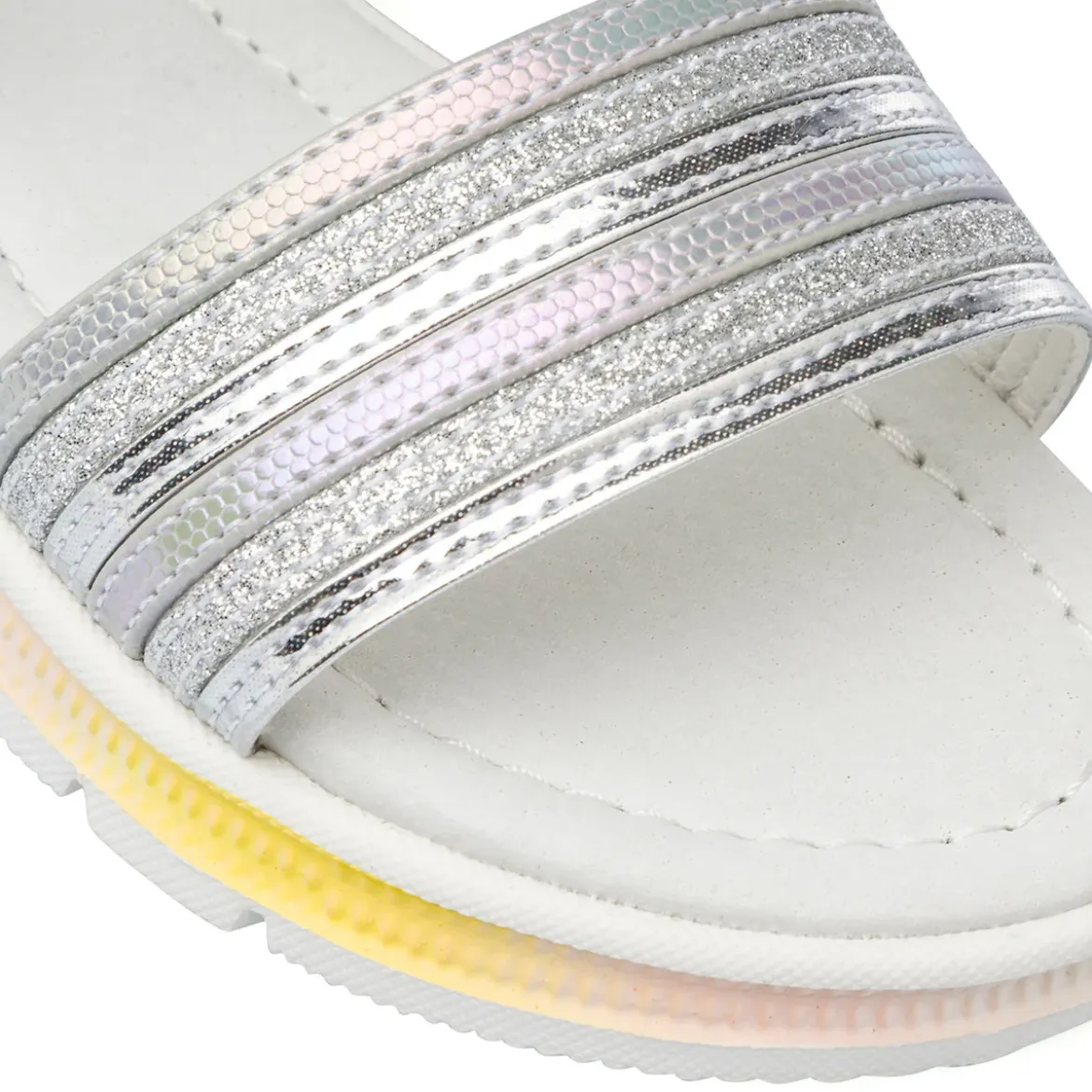 Sandali multicolore con glitter da Bambina Le scarpe di Alice