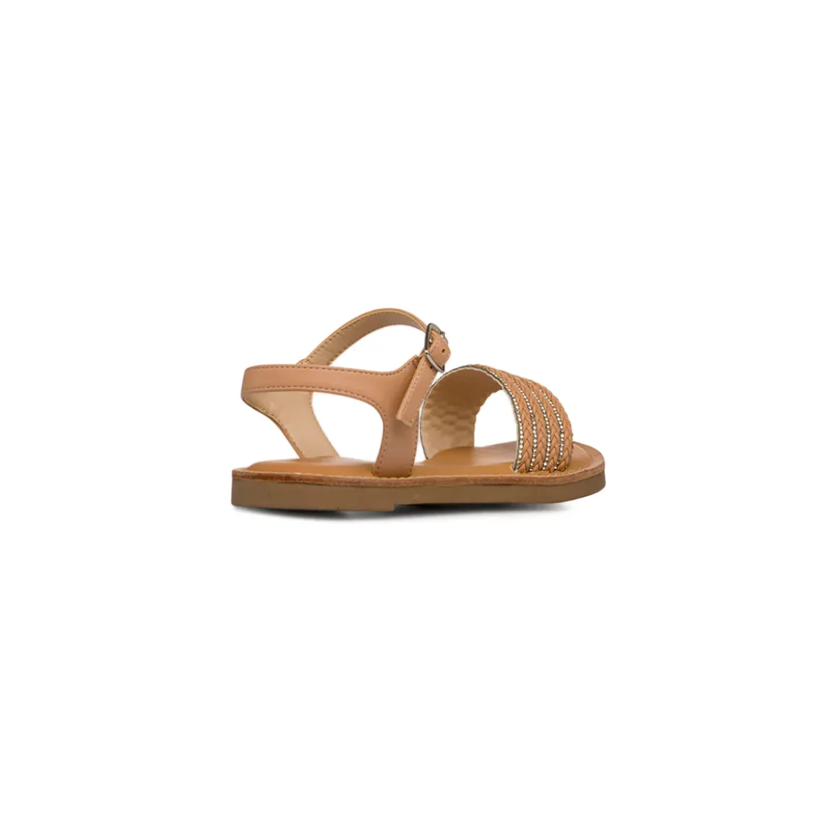 Sandali Nude da Bambina con dettagli Glitter Dieci Baci