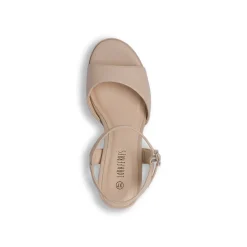 Sandali Nude Donna con tacco a colonna 7 cm e cinturino Lora Ferres