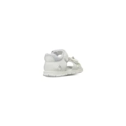 Sandali Primi Passi Bambina Bianchi con fiocco e strass Chicco