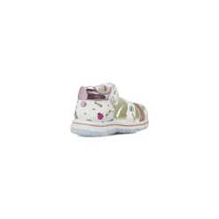 Sandali primi passi Bambina bianchi con punta chiusa Le scarpe di Alice