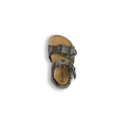 Sandali primi passi Bambino fantasia camouflage khaki Birilli&Monelli