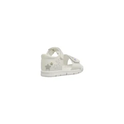 Sandali primi passi bianchi da Bambina con stelle glitter Lumberjack
