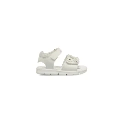 Sandali Primi passi bianchi da Bambina con soletta in pelle Lumberjack