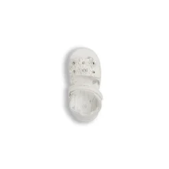 Sandali Primi passi bianchi da Bambina con soletta in pelle Lumberjack