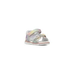 Sandali Primi passi da Bambina multicolore glitterati con fiori Chicco