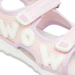 Sandali Rosa da Bambina con chiusura a strappo Lumberjack