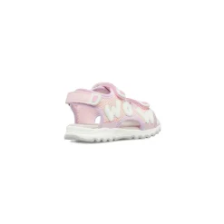 Sandali Rosa da Bambina con chiusura a strappo Lumberjack