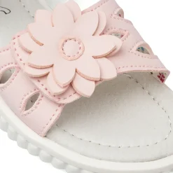 Sandali rosa da Bambina Le scarpe di Alice con fiore