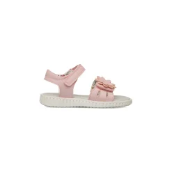 Sandali rosa da Bambina Le scarpe di Alice con fiore
