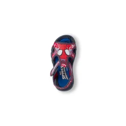 Sandali Spiderman Blu e rossi con stampa da bambino Primi Passi