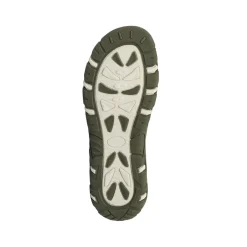 Sandali sportivi da Ragazzo verdi con patch color lime Space Boy