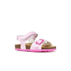 Sandali traspiranti rosa da Bambina con stampa unicorni Geox