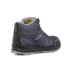 Scarpe antinfortunistiche alte nere e grigie da Uomo Safety Jogger