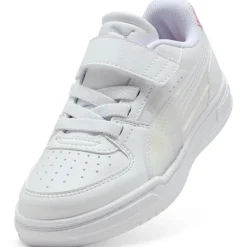 Scarpe Bambina Bianche con Dettagli Iridescenti Puma Caven III Holo