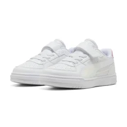 Scarpe Bambina Bianche con Dettagli Iridescenti Puma Caven III Holo