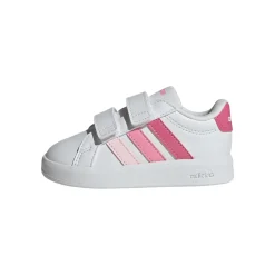 Scarpe bianche Primi passi Bambina con strappo adidas Grand Court 3.0