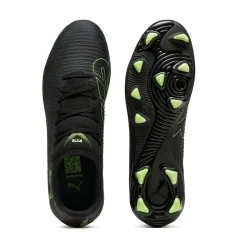 Scarpe Calcio Nere da Uomo con inserti fluo Puma Future 8 Play FG/AG