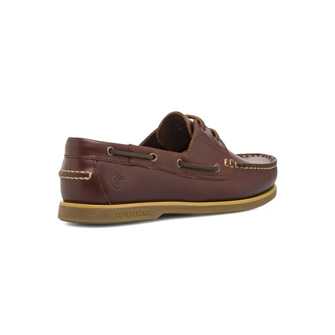Scarpe da barca Marroni da Uomo con lacci Lumberjack