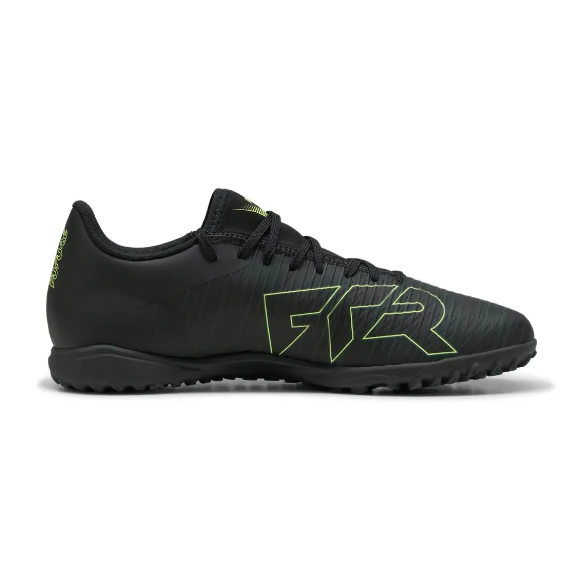 Scarpe da Calcetto da Uomo nere con inserti fluo Puma Future 8 Play TT