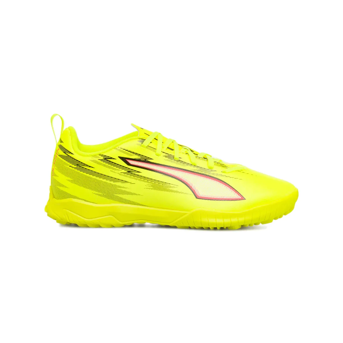 Scarpe da calcetto gialle da Ragazzo Puma ULTRA 6 PLAY e suola TT