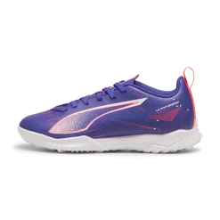 Scarpe da calcetto viola da ragazzo per terreni sintetici Puma ULTRA 5 PLAY