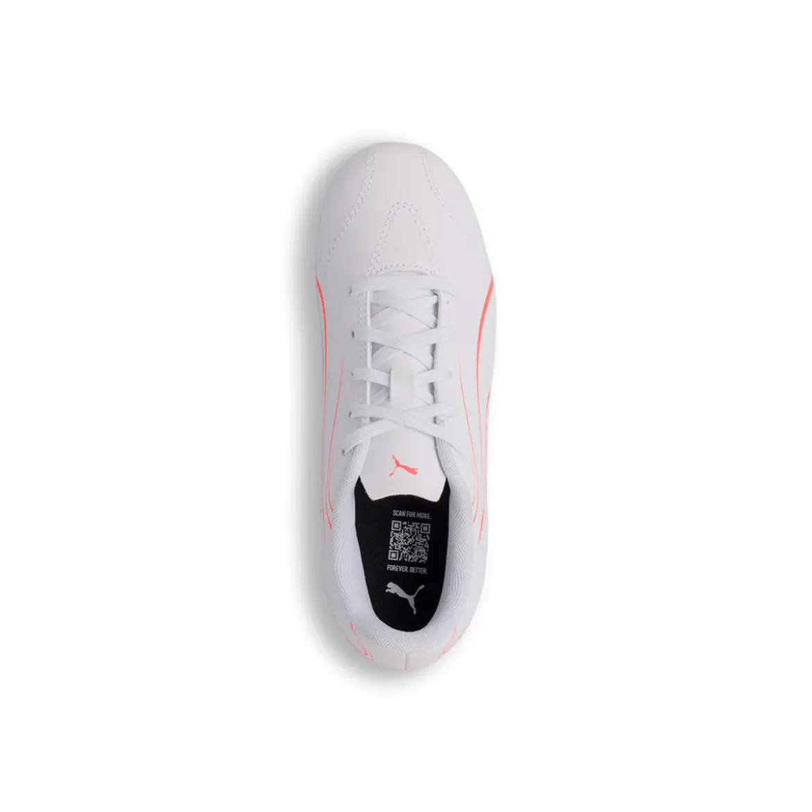 Scarpe da Calcio Bianche da bambino Puma Vitoria FG/AG