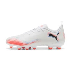 Scarpe da Calcio bianche da Bambino Puma Future 8 Play FG/AG