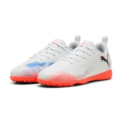 Scarpe da Calcio bianche da Ragazzo Puma FUTURE 8 PLAY TT Jr