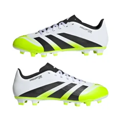 Scarpe da Calcio bianche e gialle da Uomo adidas Predator Club FG/MG