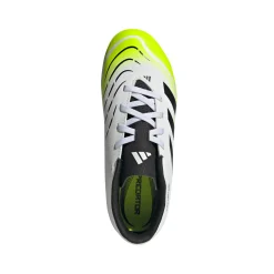 Scarpe da Calcio bianco e giallo Ragazzo adidas Predator Club FG/MG