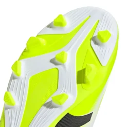 Scarpe da Calcio bianco e giallo Ragazzo adidas Predator Club FG/MG