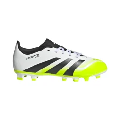 Scarpe da Calcio bianco e giallo Ragazzo adidas Predator Club FG/MG
