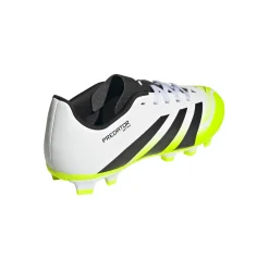 Scarpe da Calcio bianco e giallo Ragazzo adidas Predator Club FG/MG