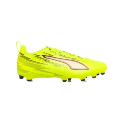 Scarpe da calcio da Ragazzo giallo fluo Puma ULTRA 6 PLAY FG/AG
