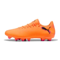 Scarpe da Calcio da uomo arancioni Puma Future 8 Play FG/AG Heat Fire