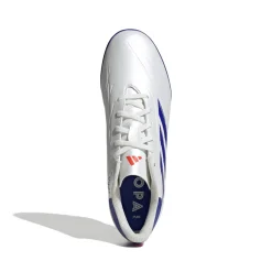 Scarpe da calcio per erba sintetica da uomo bianche e blu adidas Copa Pure 2 CLUB TF