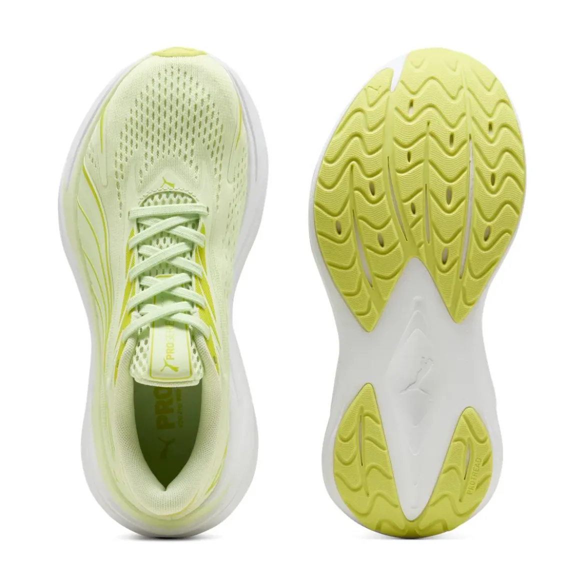 Scarpe da corsa su strada Puma Maxima Pro Lux giallo fluo da Donna