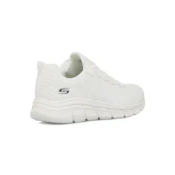 Scarpe da Ginnastica bianche da Donna in memory foam Skechers Bobs Flex