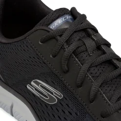 Scarpe da ginnastica blu navy da uomo con dettagli grigi Skechers Track