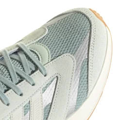 Scarpe da ginnastica da donna grigie con dettagli verde adidas LIGHTMOTION